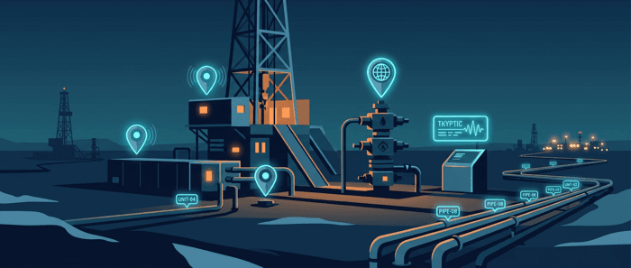 Oil & Gas Equipment Tracking: BOPs, Frac Spreads, Pig Launchers & Turnaround Contractor Assets