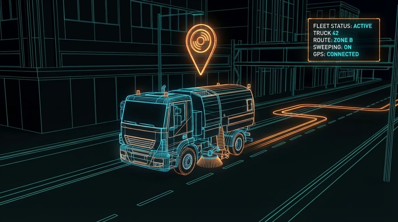 Street Sweeper Tracking: GPS Fleet Management for Municipal & Contract Sweeping