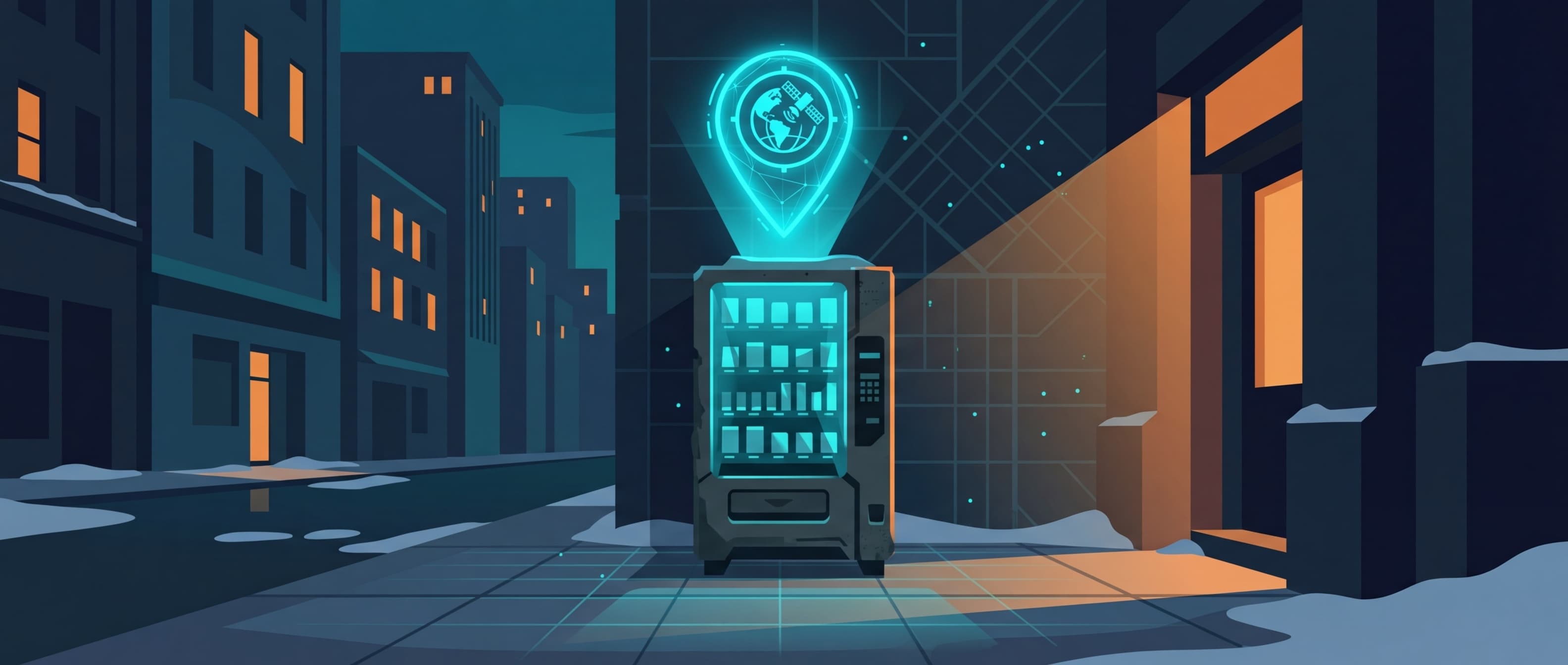 Vending Machine Tracker: GPS Tracking for Vending Operators